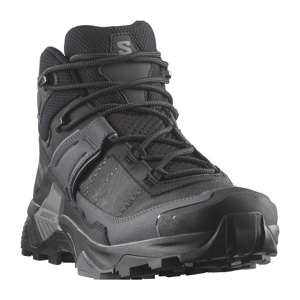 Salomon Men's X Ultra 5 Mid GTX Black/Asphalt