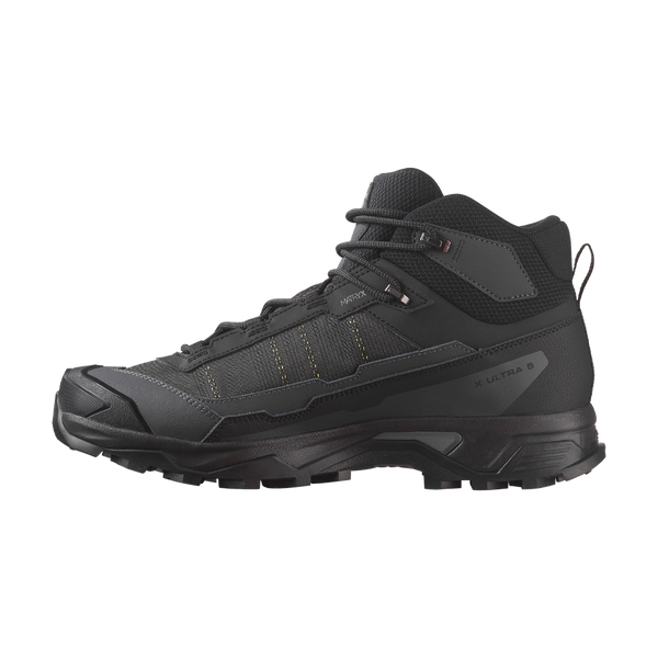 Salomon Men's X Ultra 5 Mid GTX Black/Asphalt