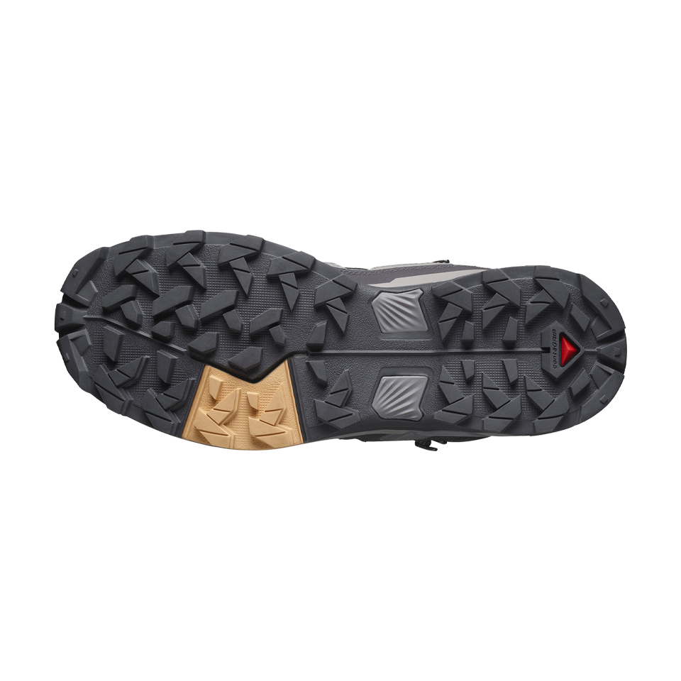 Salomon Women's X Ultra 5 Mid GTX Nine Iron/Gull/Soft Clay