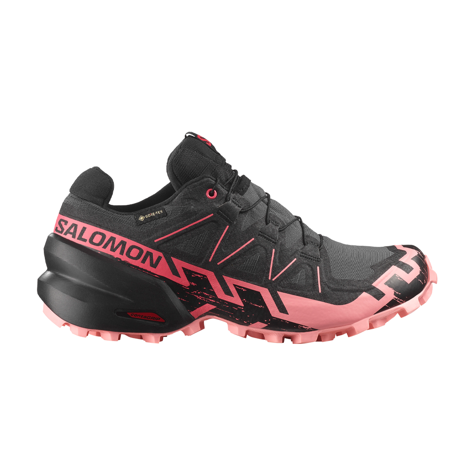 Salomon Women's Speedcross 6 GTX Nine Iron/Black/Flamingo Pink Main image