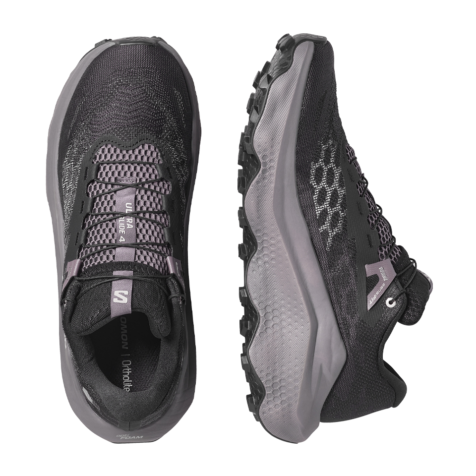 Salomon Men's Ultra Glide 4 Black/Dark Gull Gray