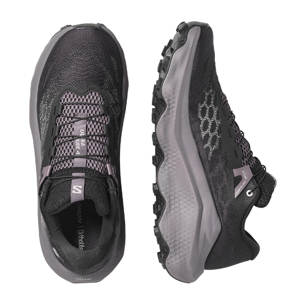 Salomon Men's Ultra Glide 4 Black/Dark Gull Gray