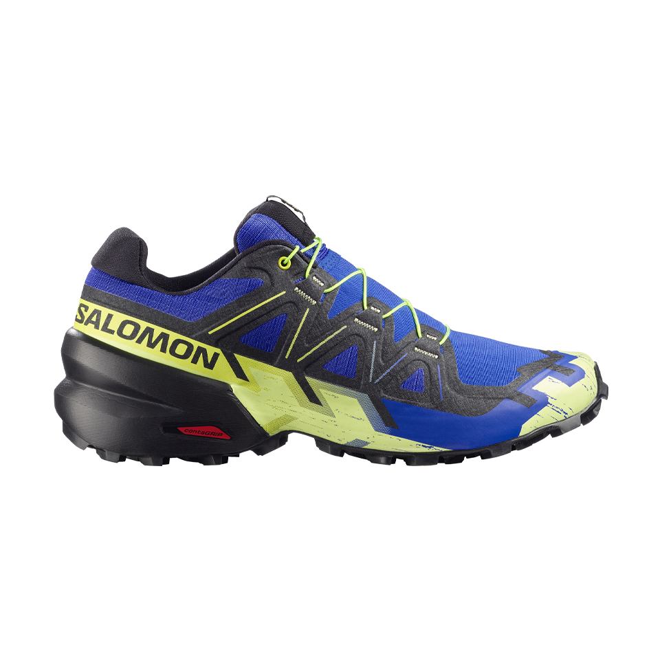Salomon Men's Speedcross 6 Bluing/Black/Acid Lime
