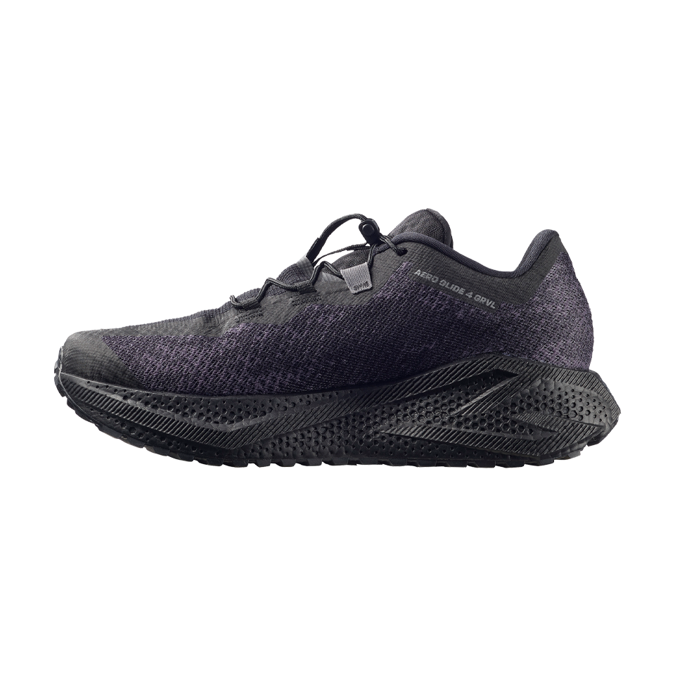 Salomon Men's Aero Glide 4 GRVL Black/Asphalt/Black