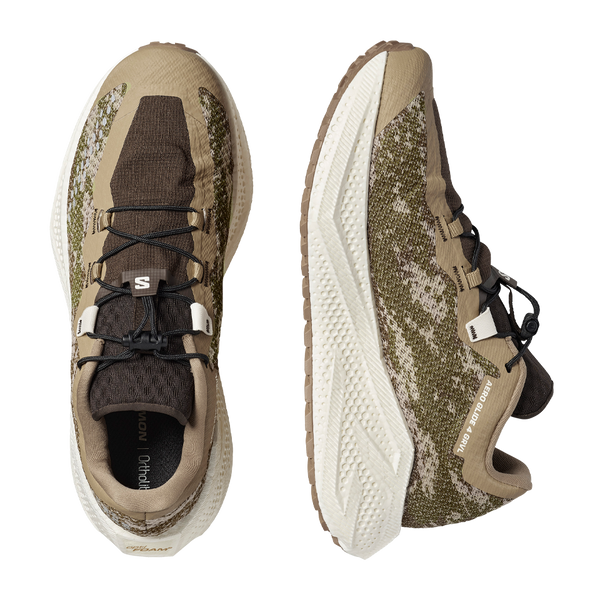 Salomon Men's Aero Glide 4 GRVL Safari/Vanilla Ice/Earth Brown
