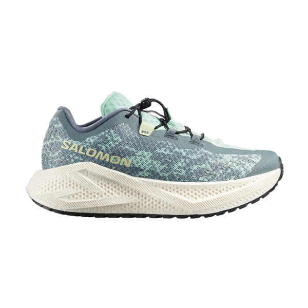 Salomon Women's Aero Glide 4 GRVL Stormy Weather/Lichen/Vanilla Blue