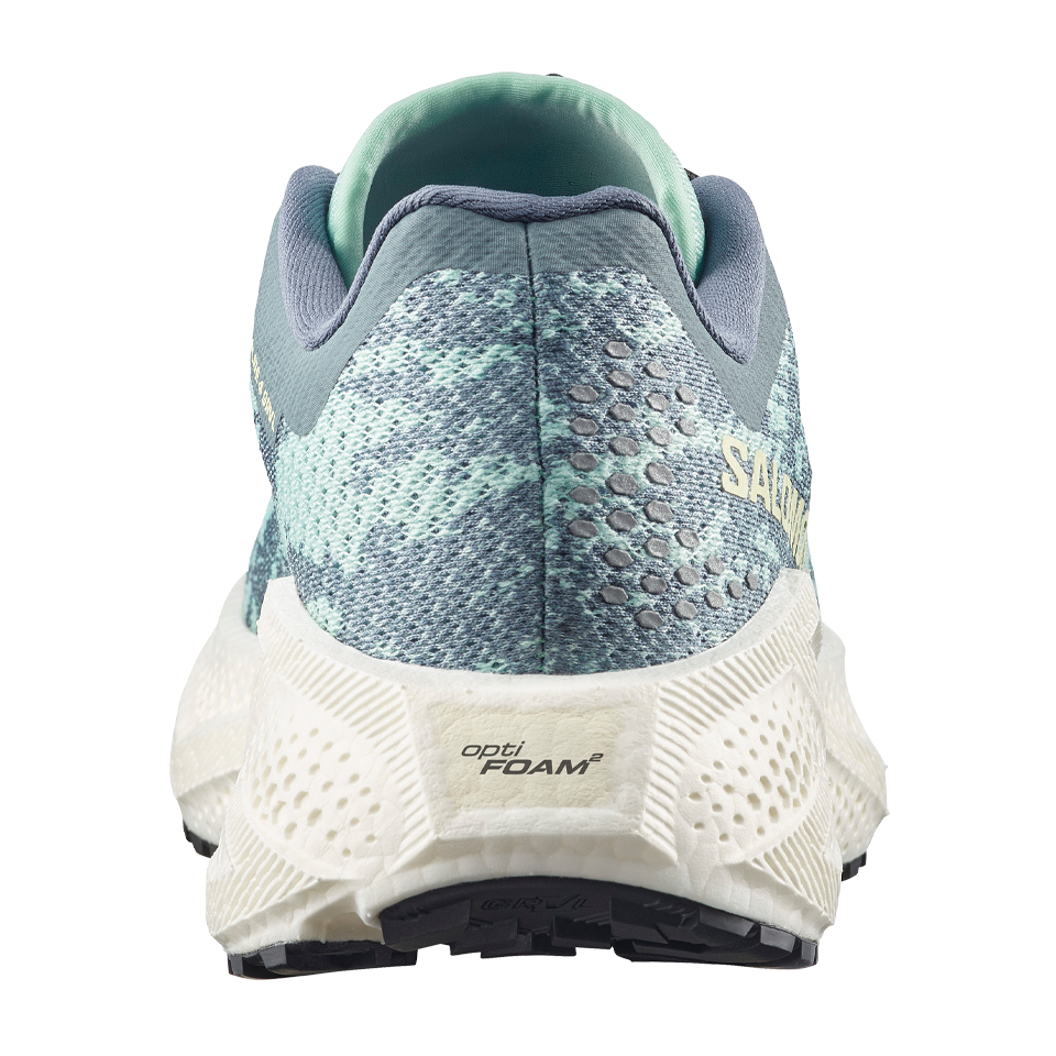 Salomon Women's Aero Glide 4 GRVL Stormy Weather/Lichen/Vanilla Blue