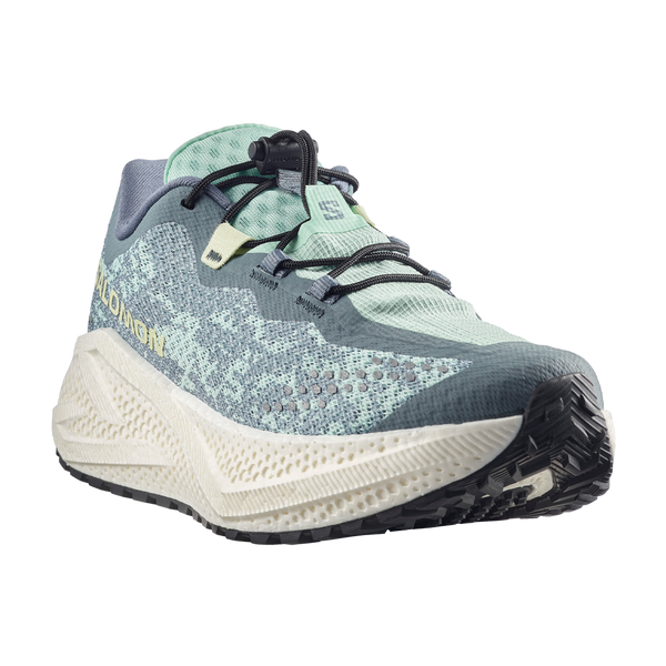 Salomon Women's Aero Glide 4 GRVL Stormy Weather/Lichen/Vanilla Blue