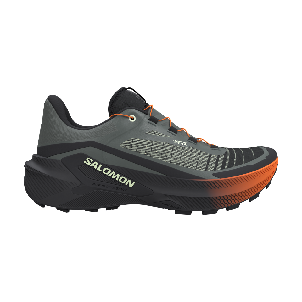 Salomon Men's Genesis 2 Urban Chic/Black/Lime Cream