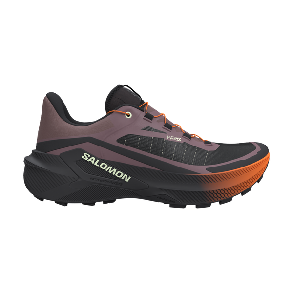 Salomon Women's Genesis 2 Huckberry/Black/Red Orange