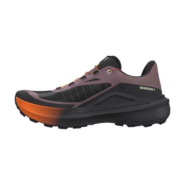 Salomon Women's Genesis 2 Huckberry/Black/Red Orange
