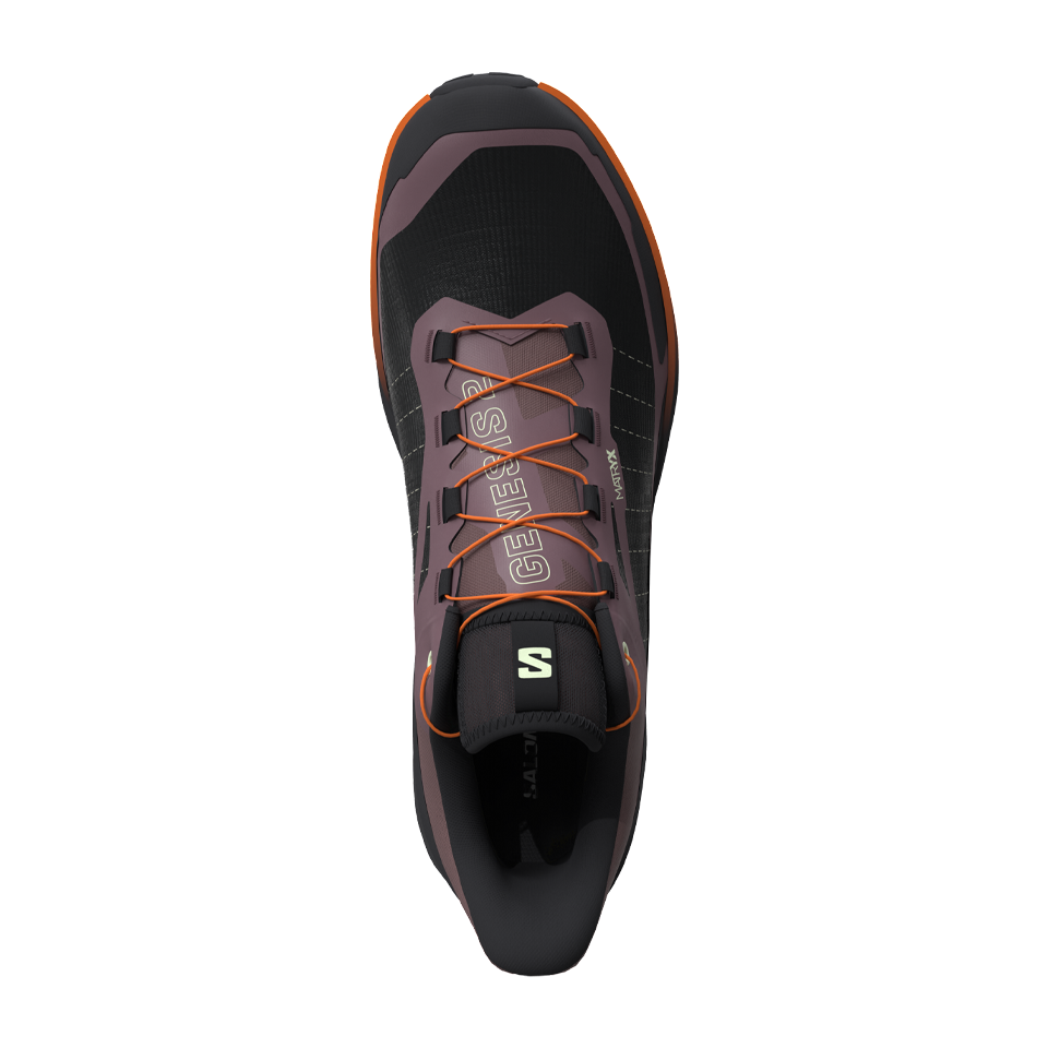 Salomon Women's Genesis 2 Huckberry/Black/Red Orange