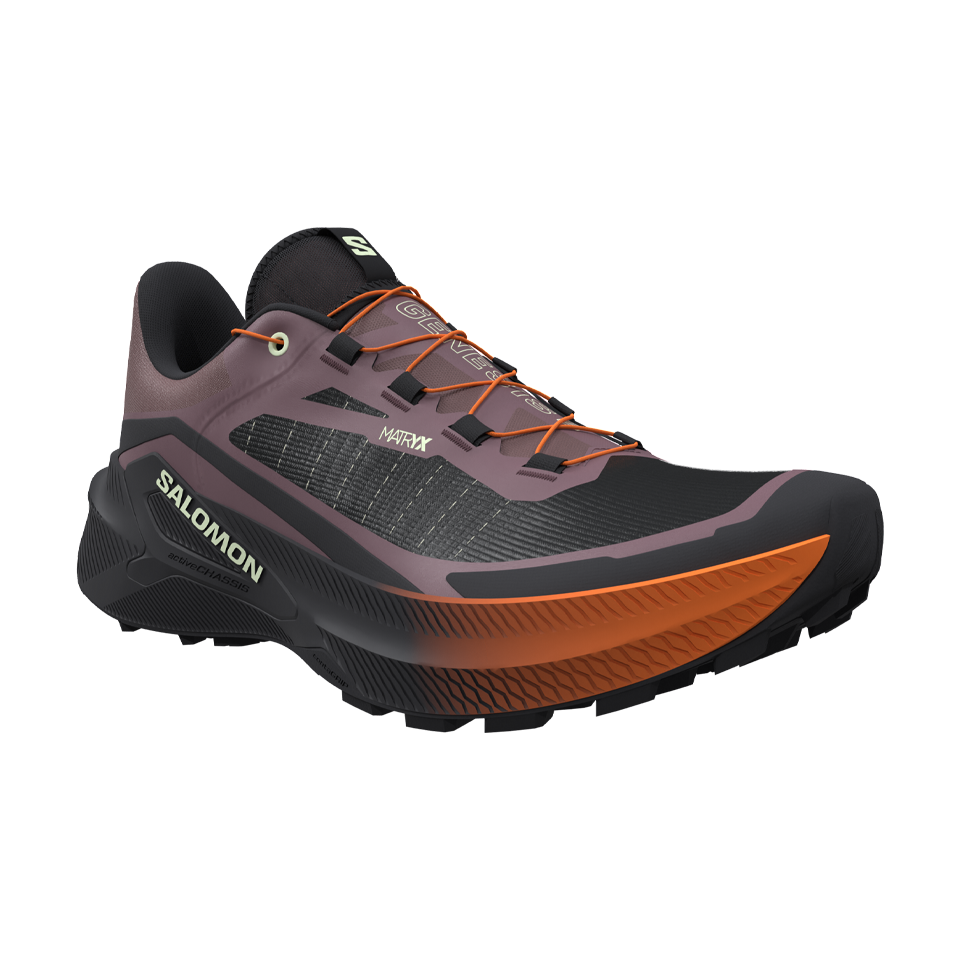 Salomon Women's Genesis 2 Huckberry/Black/Red Orange Secondary image