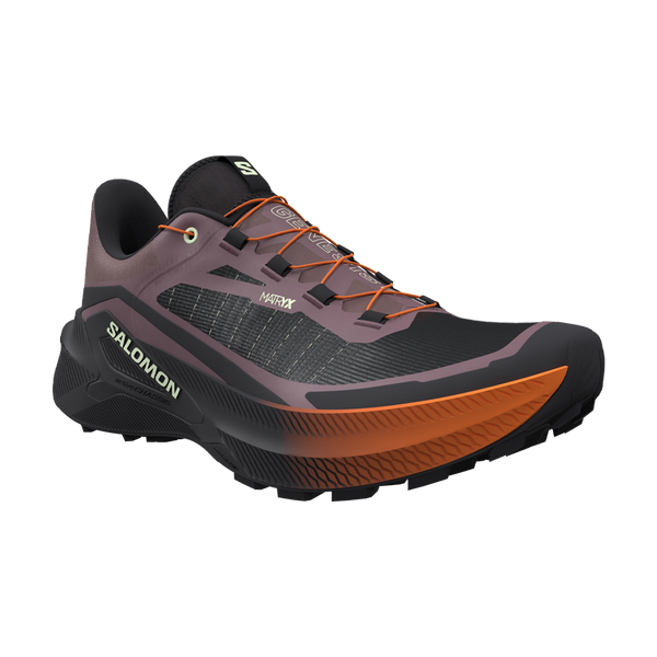 Salomon Women's Genesis 2 Huckberry/Black/Red Orange