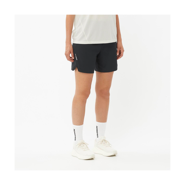 Salomon Women's SHAKEout CORE 6" Short Deep Black