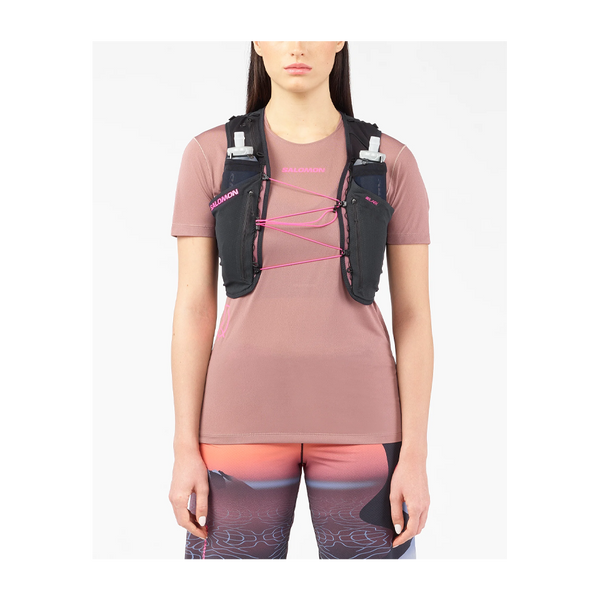 Salomon S/Lab Sense 6 Courtney Edition Set Black/Rose Taupe/Knockout Pink