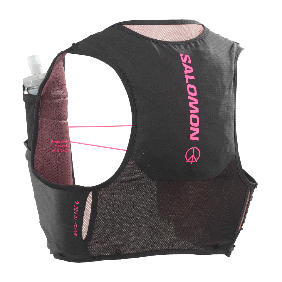 Salomon S/Lab Sense 6 Courtney Edition Set Black/Rose Taupe/Knockout Pink