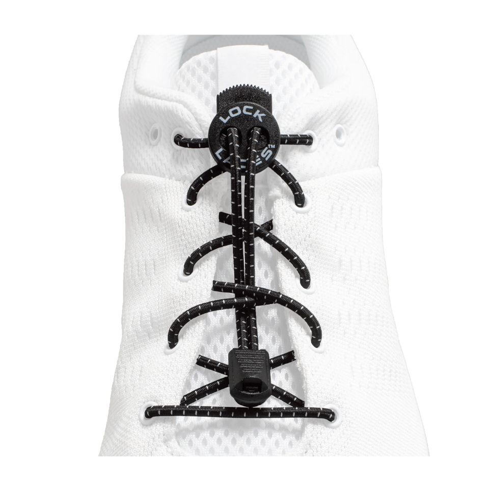 Lock Laces Original No-Tie Shoelaces Black