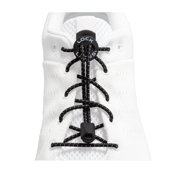 Lock Laces Original No-Tie Shoelaces Black
