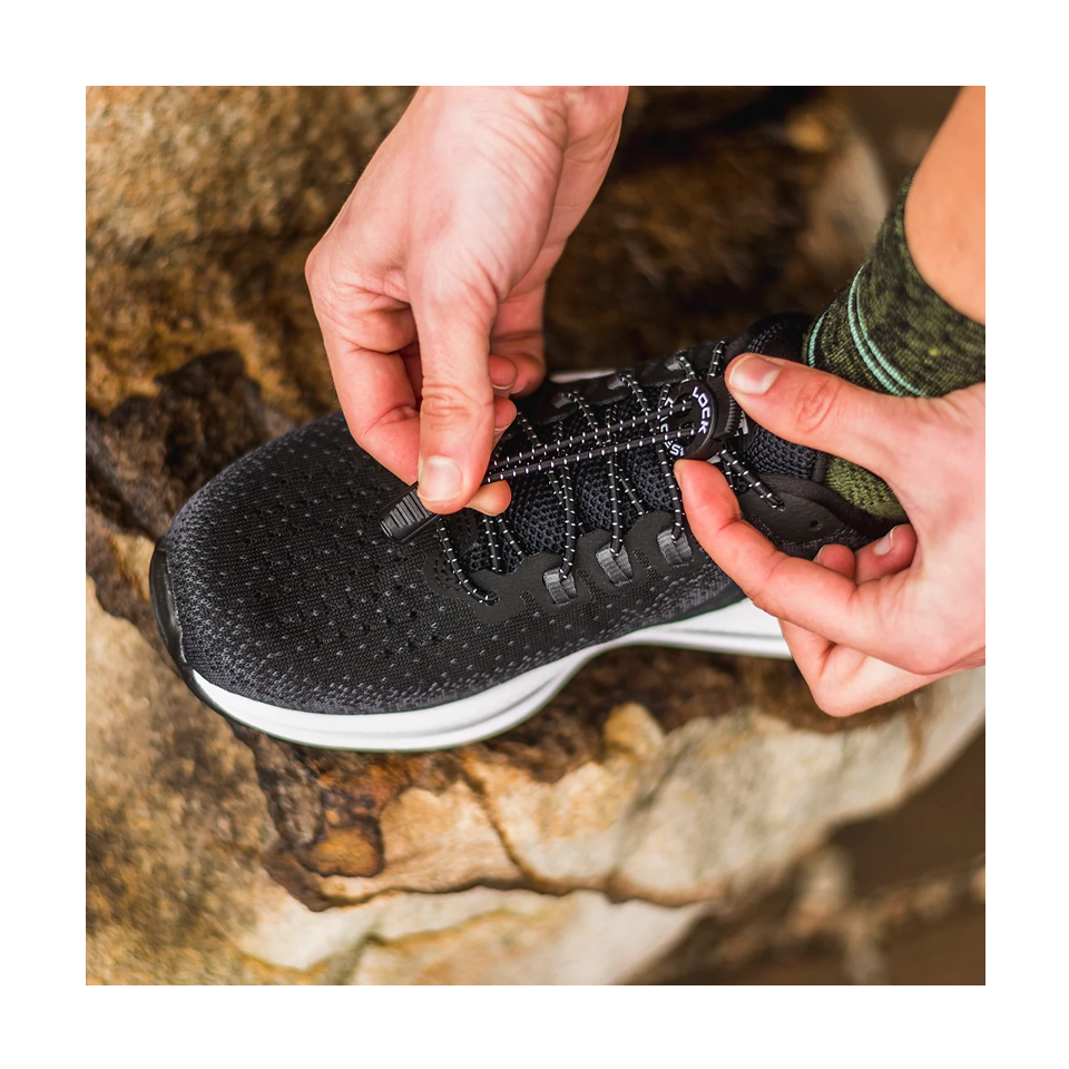 Lock Laces Original No-Tie Shoelaces Black