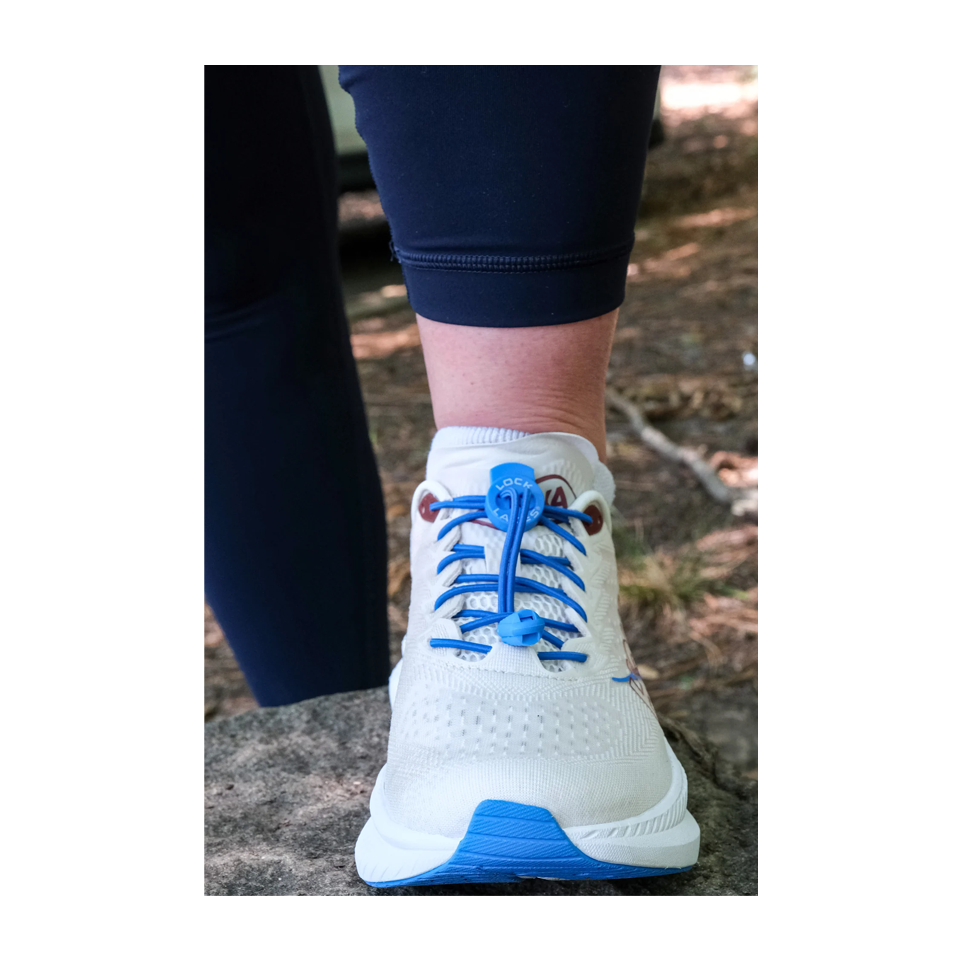 Lock Laces Original No-Tie Shoelaces Royal Blue