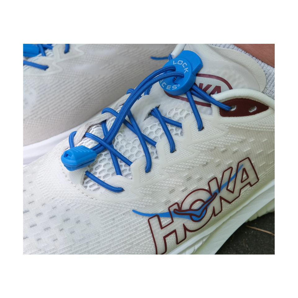 Lock Laces Original No-Tie Shoelaces Royal Blue Secondary image