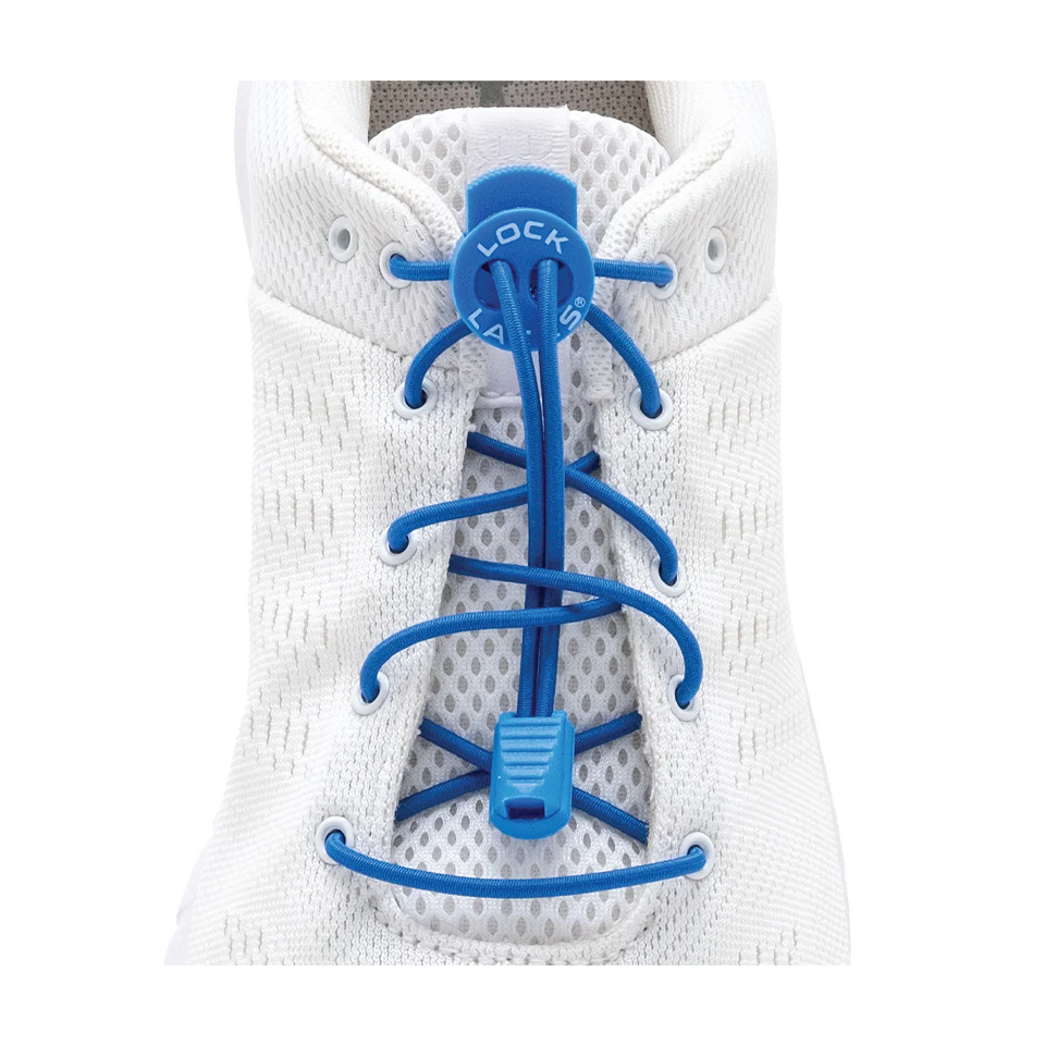 Lock Laces Original No-Tie Shoelaces Royal Blue