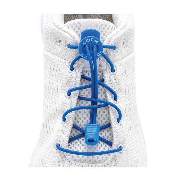 Lock Laces Original No-Tie Shoelaces Royal Blue