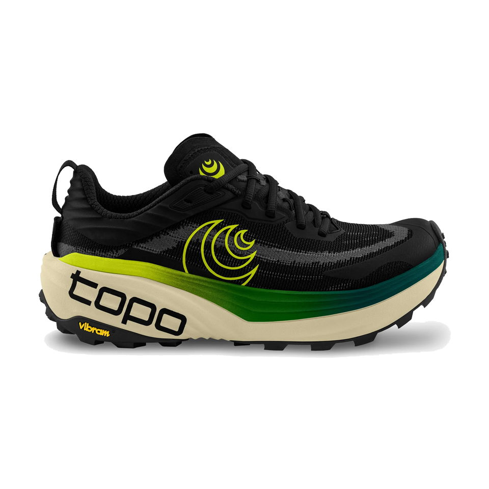 Topo Athletic Men's Vista Black/Lime