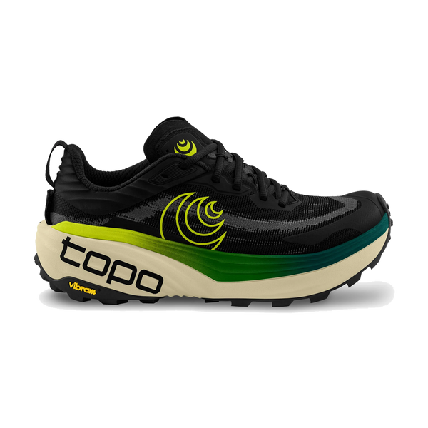 Topo Athletic Men's Vista Black/Lime