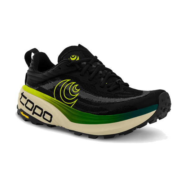 Topo Athletic Men's Vista Black/Lime