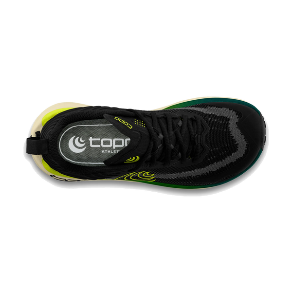 Topo Athletic Men's Vista Black/Lime