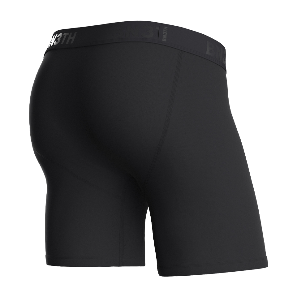 BN3TH Men's Classic Boxer Brief With Fly Black
