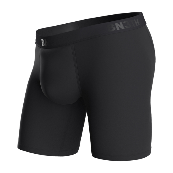 BN3TH Men's Classic Boxer Brief With Fly Black