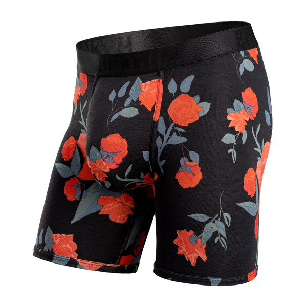 BN3TH Men's Classic Box Brief Buds Black