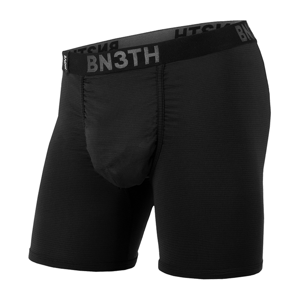 BN3TH Men's PRO IONIC Boxer Brief Black/White - Play Stores Inc