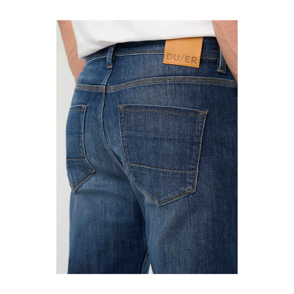 DUER Men's Performance Denim Loose Taper Ocean Swell