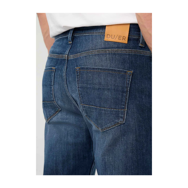 DUER Men's Performance Denim Loose Taper Ocean Swell