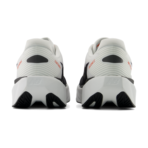 New Balance Men's FuelCell Rebel v5 White/Neo Flame