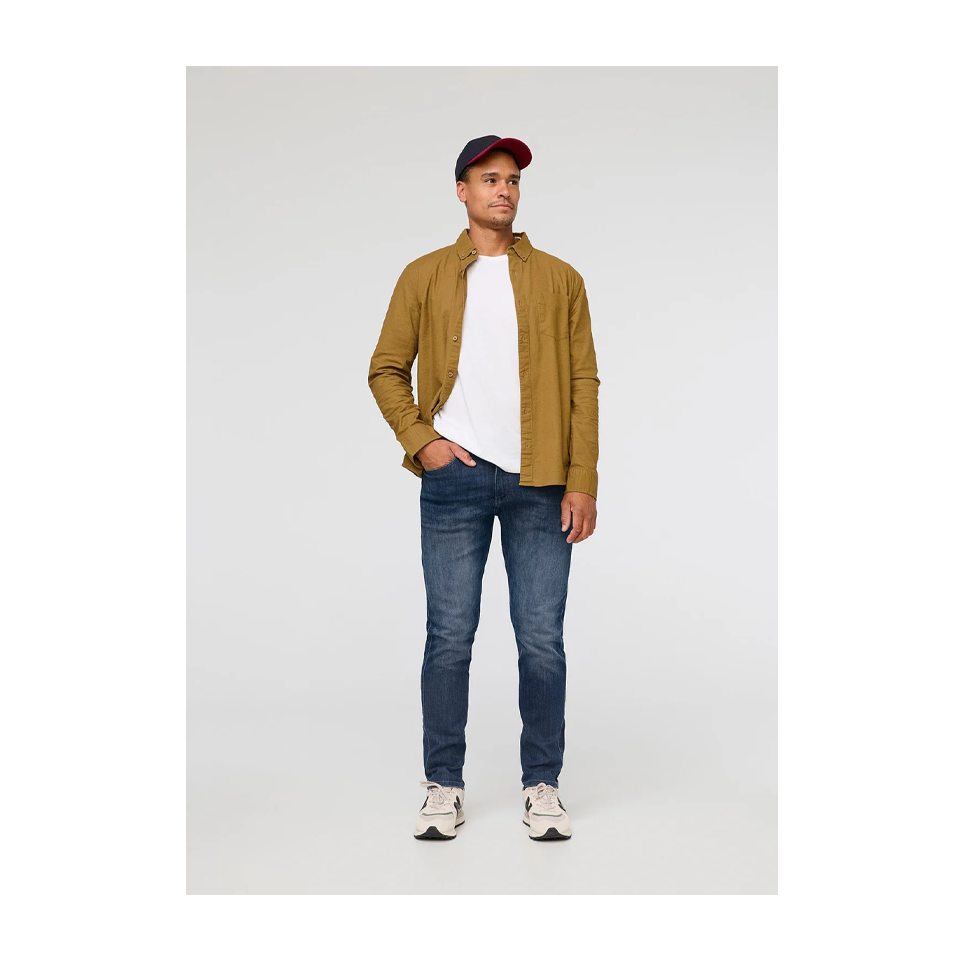 DUER Men's Performance Denim Athletic Taper Galactic