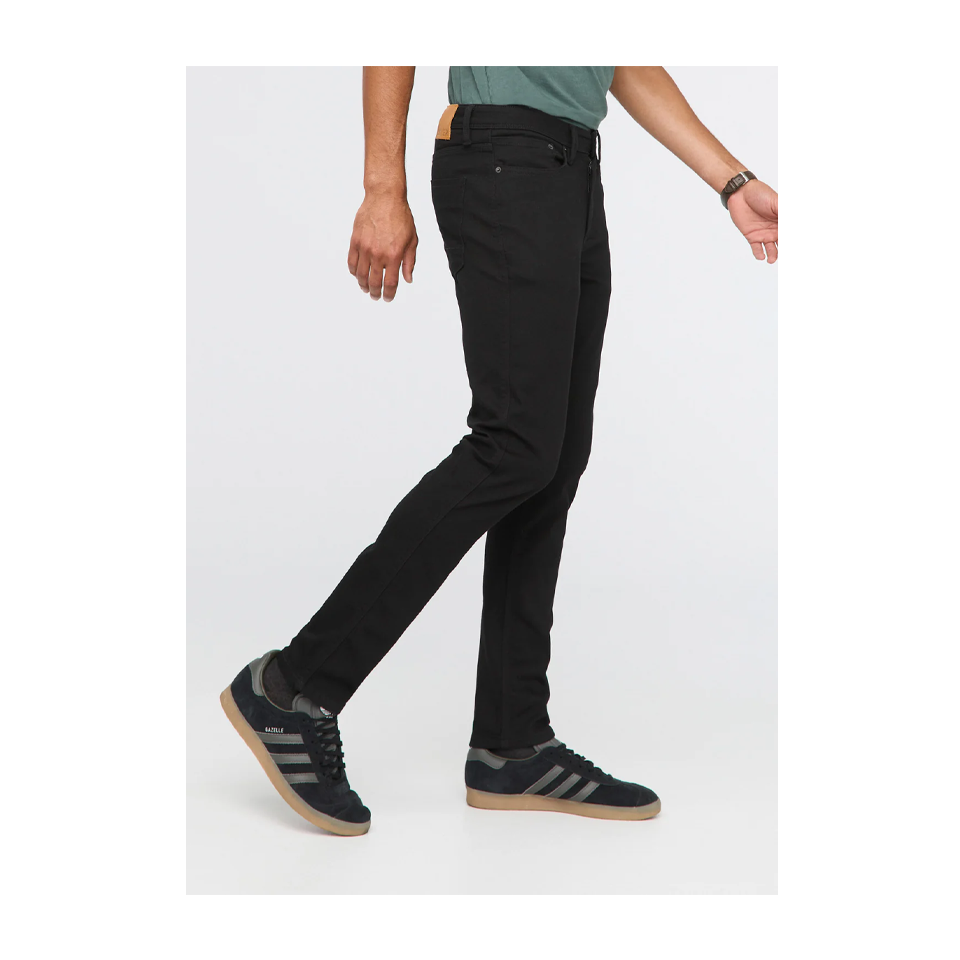 DUER Men's Performance Denim Slim Black