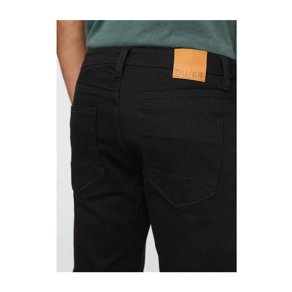 DUER Men's Performance Denim Slim Black