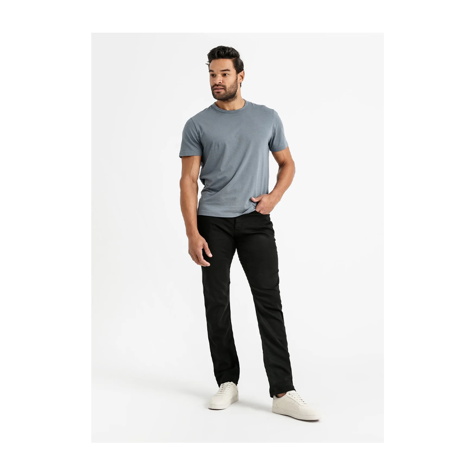 DUER Men's No Sweat Athletic Taper Black Main image