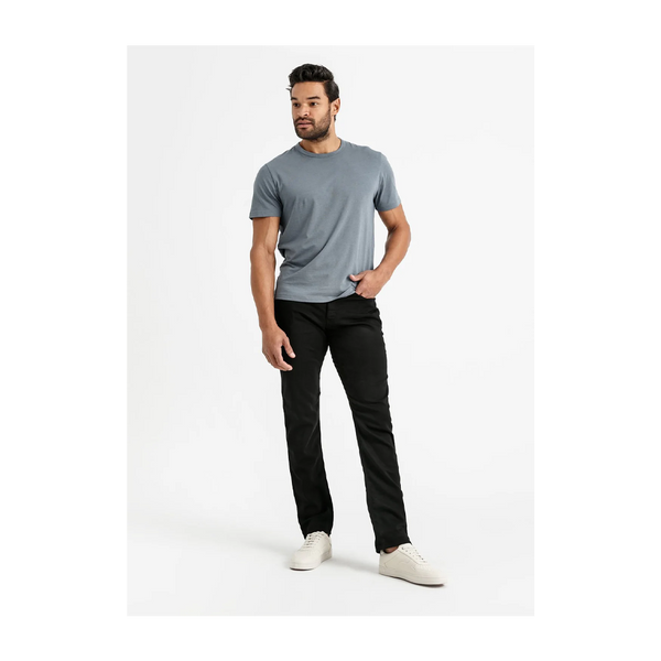 DUER Men's No Sweat Athletic Taper Black