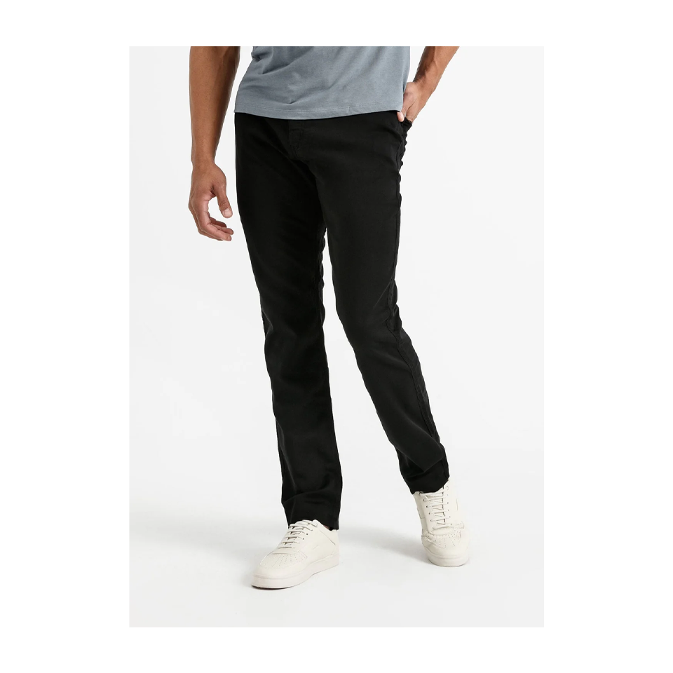 DUER Men's No Sweat Athletic Taper Black