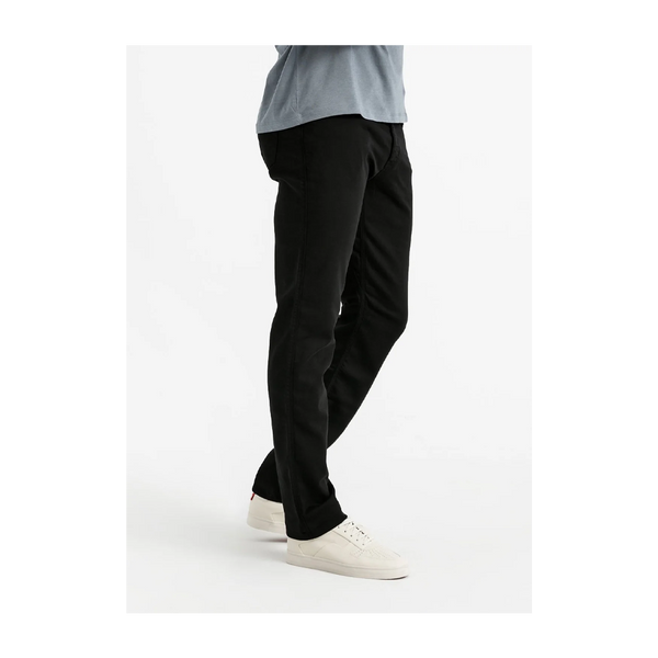DUER Men's No Sweat Athletic Taper Black