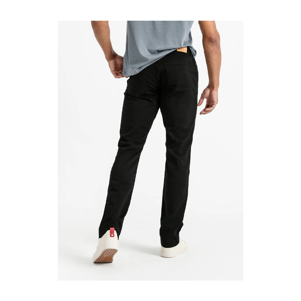 DUER Men's No Sweat Athletic Taper Black