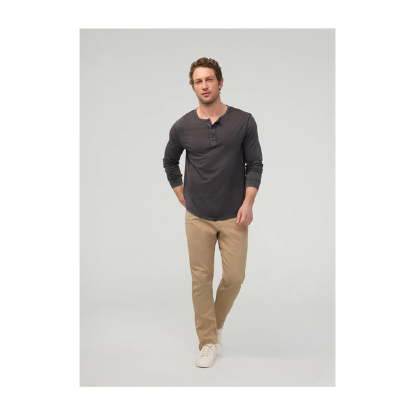 DUER Men's No Sweat Athletic Taper Desert Khaki