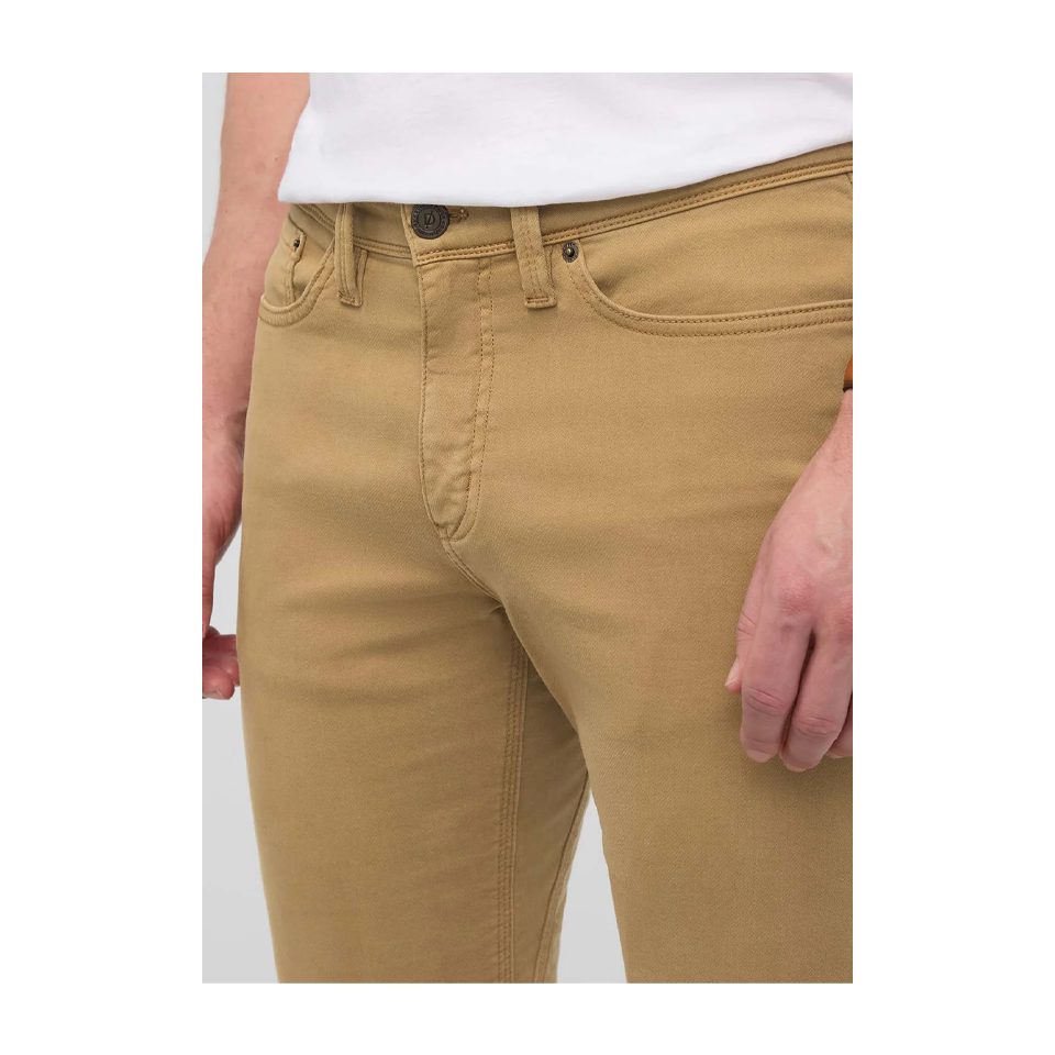DUER Men's No Sweat Slim Taper Camel