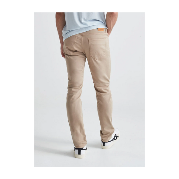 DUER Men's No Sweat Slim Taper Desert Khaki